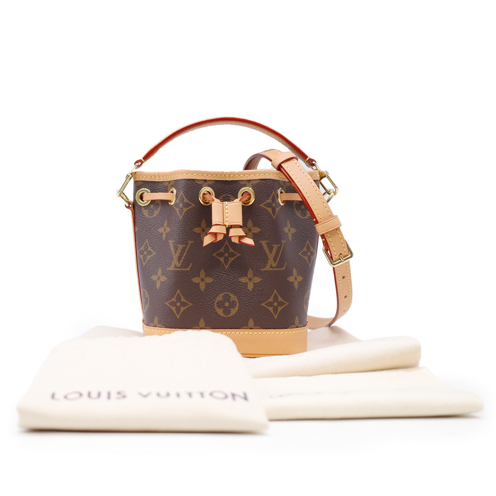 Louis Vuitton Nano Noe Shoulder Bag Monogram Mini Bag